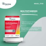 VITAVEA MULTIVITAMINES 12 VITAMINES+7 OLIGO-ELEMENTS EFFERVISCENT 24 COMPRIMES